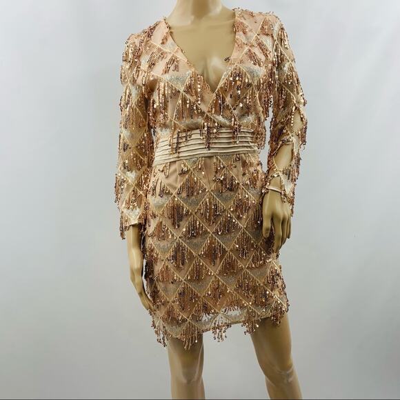 Shero Dresses & Skirts - Vintage Shero Pink Sequin Mini Dress